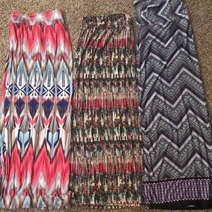 Plus size maxi skirts